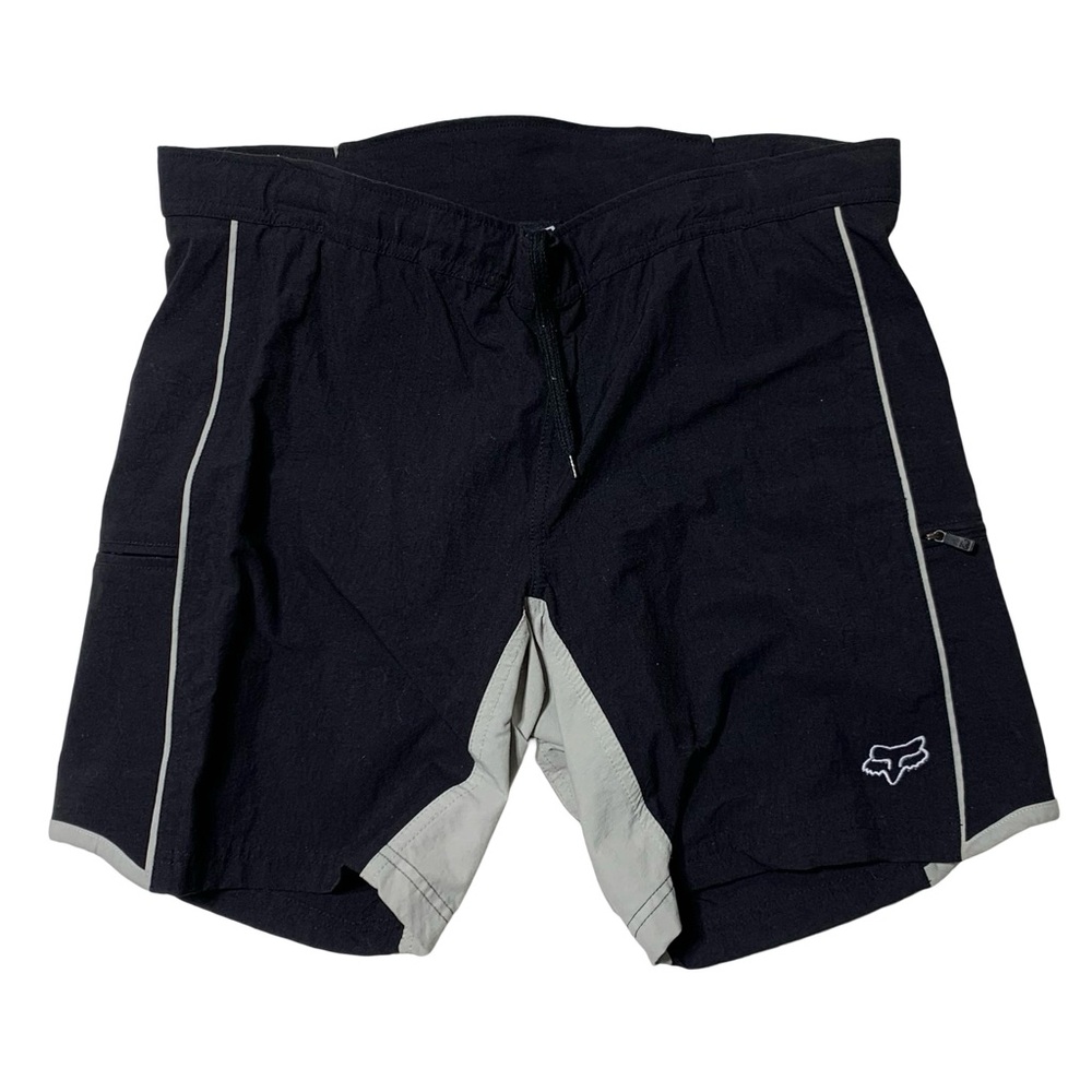 Fox Racing Padded Cycling Biking Shorts Nylon Spandex Bike Mens L